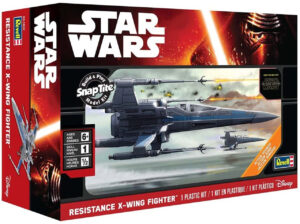 Star Wars Resistance X-Wing Fighter Snap-Tite Max 1:78 Scale w/ Action Sounds - Revell 85-1837