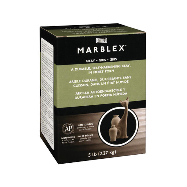 Marblex Self-Hardening Clay 5# - American Art Clay 57336W