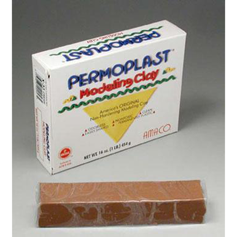 Permoplast Modeling Clay 1# Brown - American Art Clay 90056G