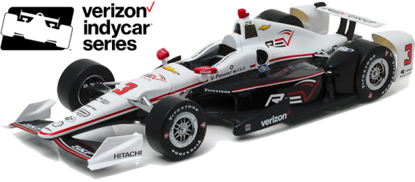 GreenLight 1:18 Scale 2016 Helio Castroneves #3 Indy Diecast Car - 10994