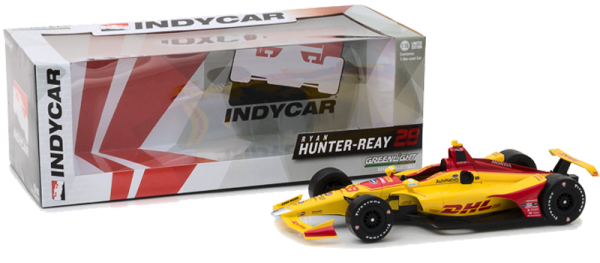 GreenLight 1:18 Scale 2018 Ryan Hunter-Reay #28 Honda Diecast Car - 11022