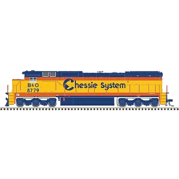 Atlas Gold Dash 8-40C Chessie System #8808 Diesel Locomotive - 10002294