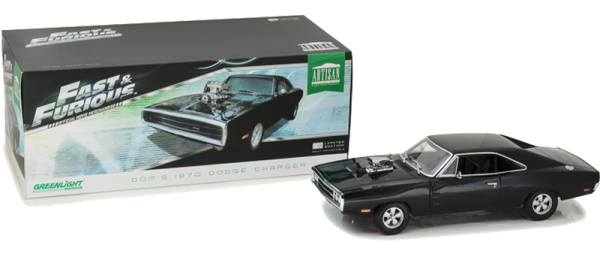 GreenLight 1:18 1970 Fast & Furious Dodge Charger  Diecast -19027