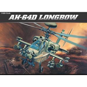 Academy 1/48 Scale US Army AH-64D Longbow Helicopter - 12268