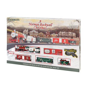 Bachmann Norman Rockwell Christmas HO  0-6-0 Steam Starter Set - 00741
