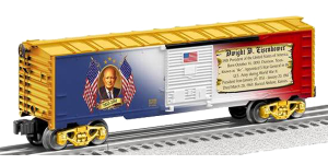 Lionel Dwight D Eisenhower Presidential Series Boxcar - 81490