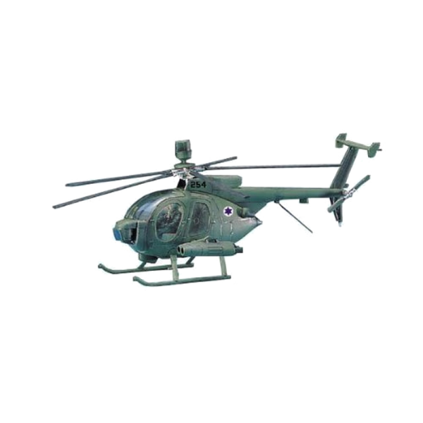 Academy 1/48 Scale US Army Hughes 500D TOW Defender Helicopter - 12250