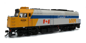 Rapido HO VIA Rail Canada #6456 Canada Scheme Diesel Locomotive - 80553
