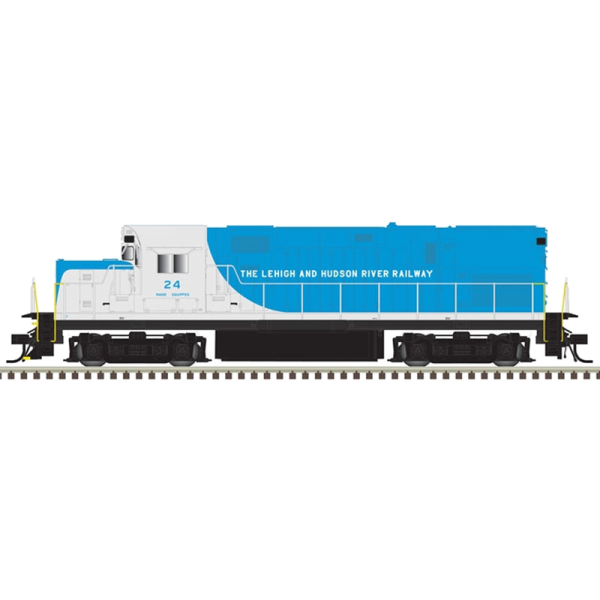 Atlas Silver C-420 Ph2B LN Lehigh & Hudson River #24 Diesel Locomotive-10002952