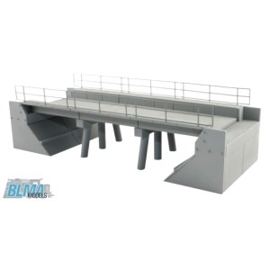 BLMA Modern Concrete Segmental Bridge Kit Set A - 4390
