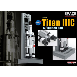 Dragon Models 1:400  Titan IIIC w/Launch Pad - 56228