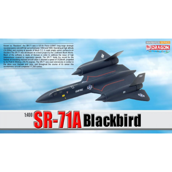 Dragon Models 1:400  SR-71A Blackbird - 56263