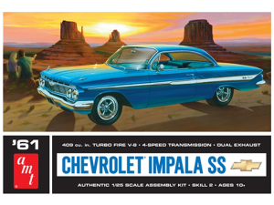 AMT 1:25 Scale 1961 Chevy Impala SS - 1013