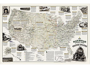 Nat Geo Railroad Legacy Map