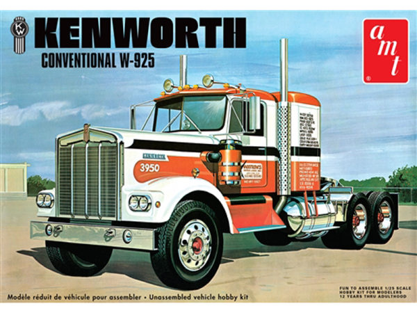 AMT 1:25 Scale Kenworth W925 Conventional - 1021