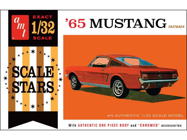AMT 1:32 Scale 1965 Ford Mustang Fastback - 1042
