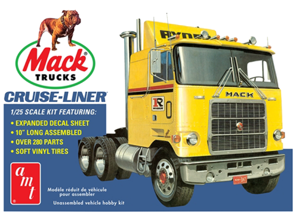 AMT 1:25 Scale Mack Cruise-Liner Semi-Tractor - 1062