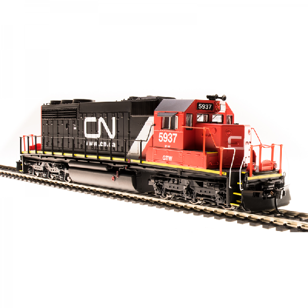 Broadway CN #5937 SD40-2 Website Scheme (sublettered GTW) Diesel Locomotive-5367