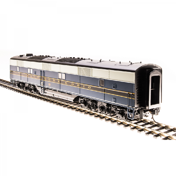 Broadway B&O #58X EMD E6 B Unit Blue/Gray/Black Scheme Diesel Locomotive - 5399