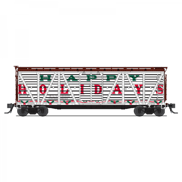 Broadway Happy Holidays  K7A Stock Car w/ Holiday Sounds - 5897
