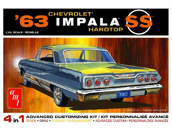 AMT 1:25 Scale 1963 Chevy Impala SS - 1149
