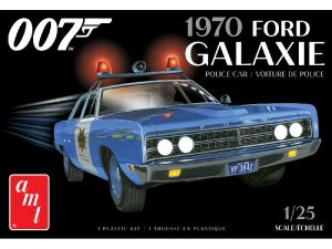 AMT 1:25 Scale 1970 Ford Galaxie Police Car (James Bond) - 1172