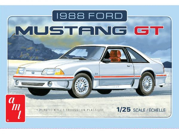 AMT 1:25 Scale 1988 Ford Mustang GT - 1216