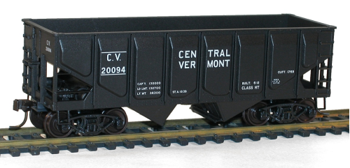 Central Vermont 55-Ton Panel-Side Twin Hoppers - 2819