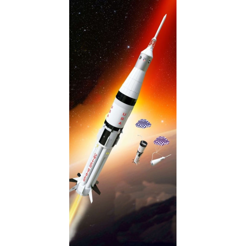 Estes 007251 Saturn 1B SA-206 Skill Level 