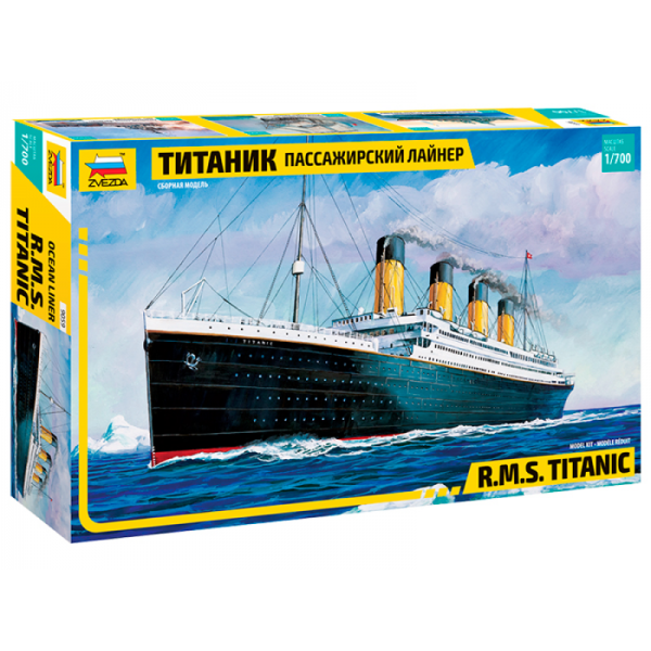 Zvezda 1:700 Scale R.M.S. Titanic - 9059