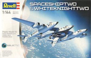 Virgin Galactic 1:144 Scale SpaceShipTwo and Carrier WhiteKnightTwo – Revell 804842