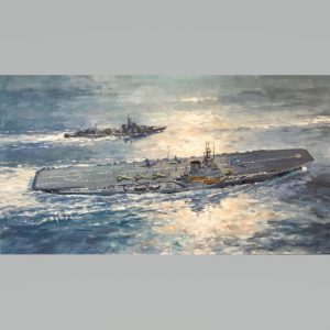 HMS Vengeance 1945 Light Fleet Carrier 1/700 Scale Model – IHP-7005