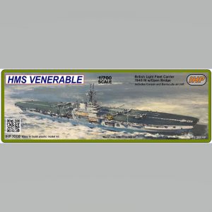 HMS Venerable 1945 Light Fleet Carrier 1/700 Scale Model - IHP-7008